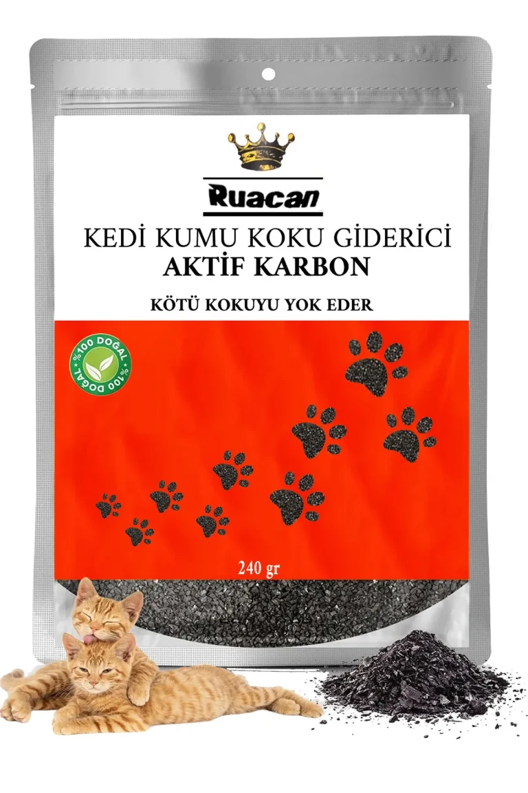 Kedi Kumu Ve Tuvaleti Koku Giderici Aktif Karbon